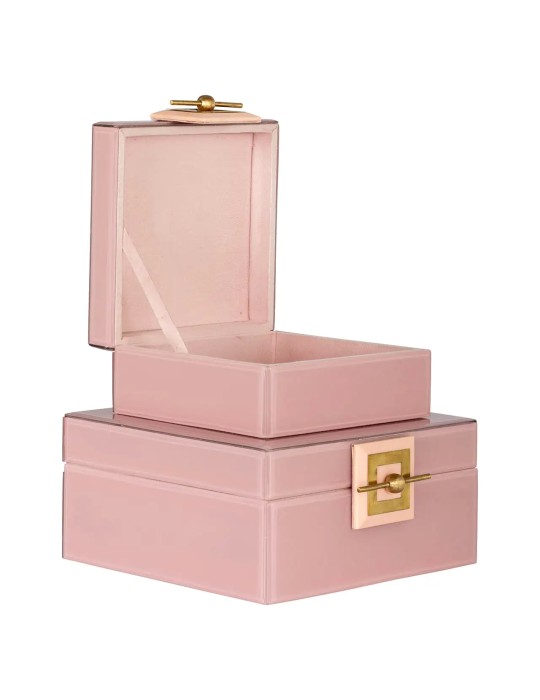 JEWELLERY BOX BODINE PINK BAG
