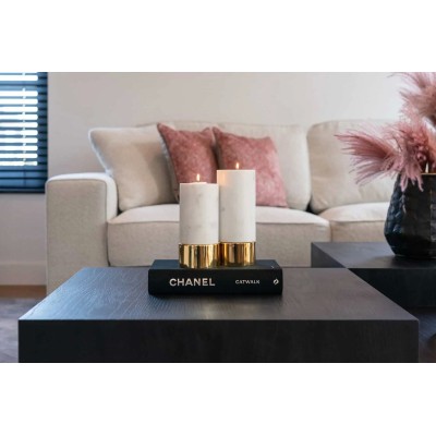 CANDLE HOLDER MORTON MARBLE SMALL 2