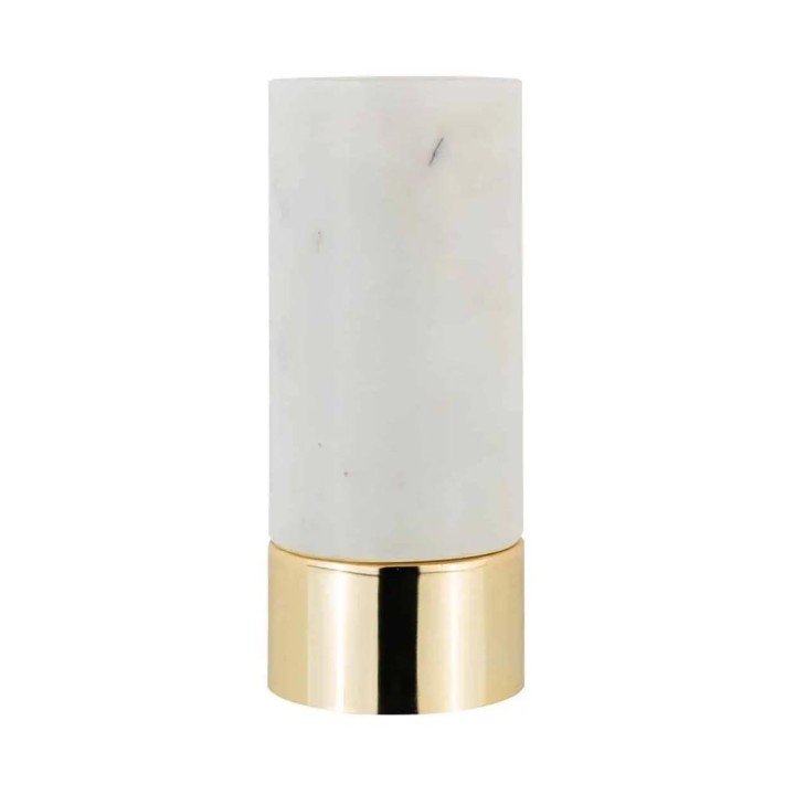 Richmond Portacandela Morley in marmo alto 21,5 cm