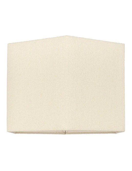 LAMPSHADE SOHO WHITE BOUCLE HEXAGON XL