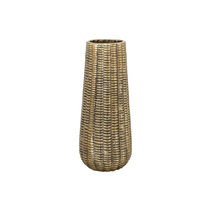 Richmond Vaso Loran piccolo alluminio oro 35 cm