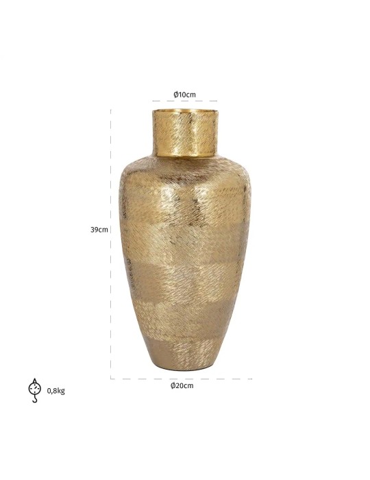 VASE JOAH GOLD