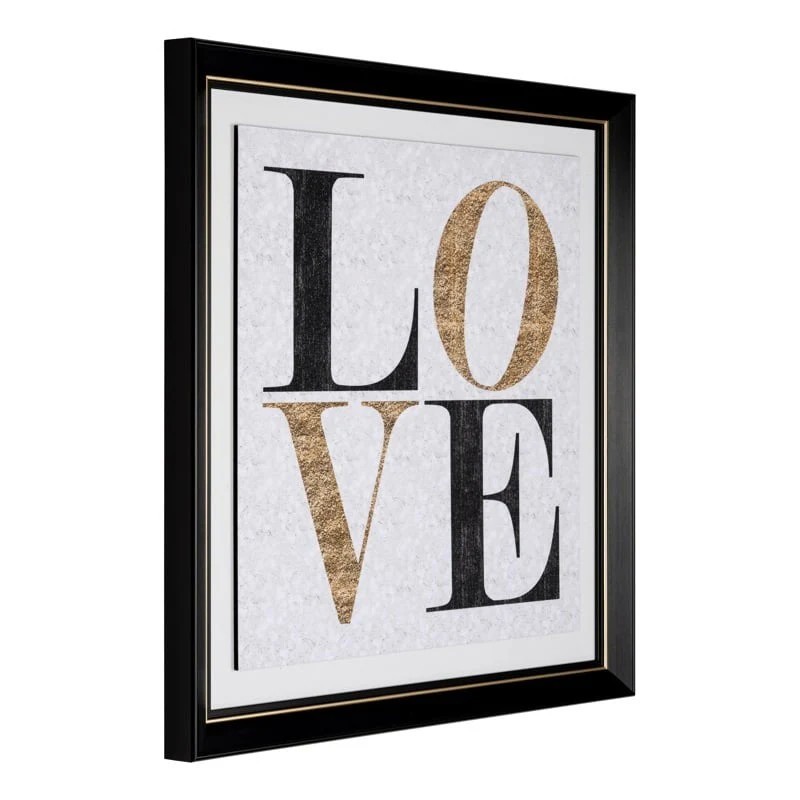 WALL ART AMOUR 90X90