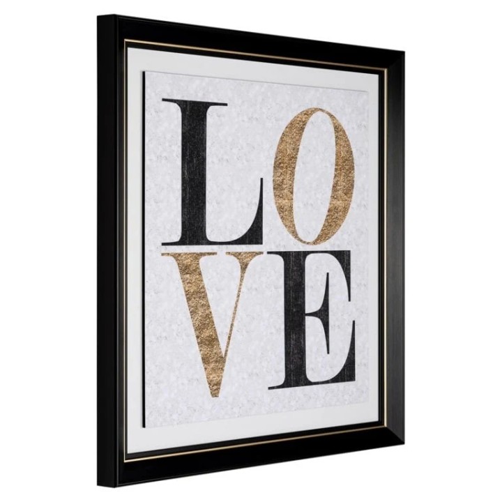 Richmond Quadro Wall Art Amour 90 × 90 cm