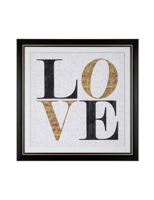 WALL ART AMOUR 90X90