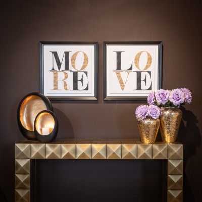 WALL ART AMOUR 90X90  2