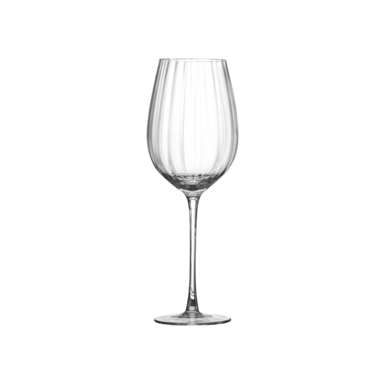 Set 4 Calici Boulevard Brandani in Vetro Trasparente - h 27 cm