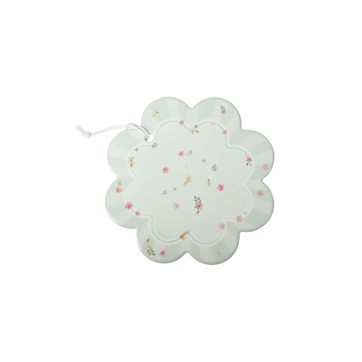 DECORATION POLLINE VERDE CERAMICA/SUGHERO