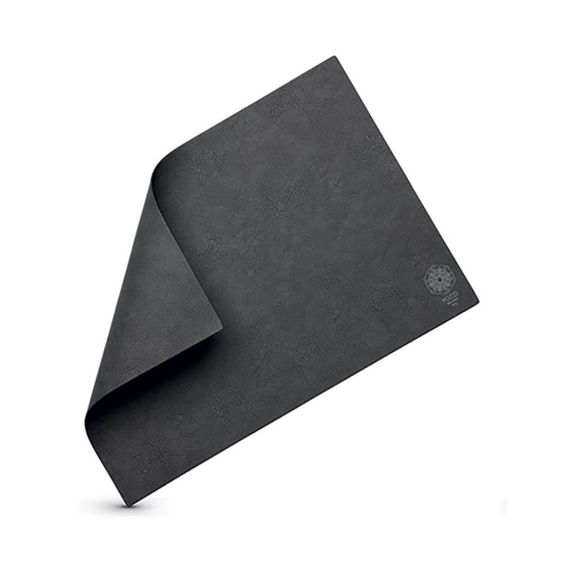 SET 2 TOVAGLIETTE GRIGI IN PU LEATHER IN GIFT BOX