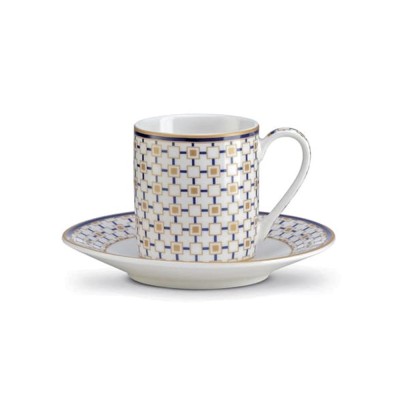 SET 2 TAZZINE ESPR. C/PIATTINO CHARLES C/GIFTBOX