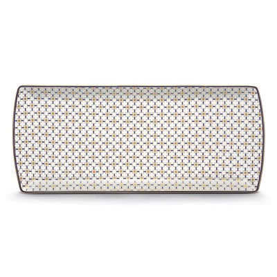 VASSOIO 35X15 PORC. CHARLES C/GIFTBOX