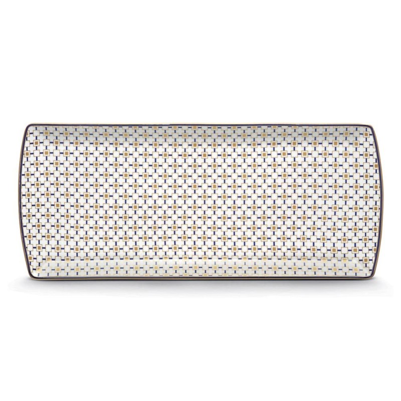 VASSOIO 35X15 PORC. CHARLES C/GIFTBOX