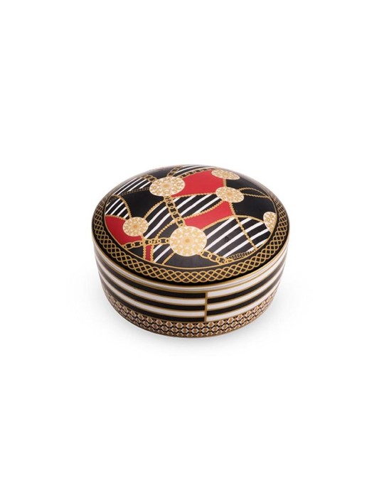 P.GIOIE TONDA PORC C/COPERCHIO GIFTBOXLIVING CATEN