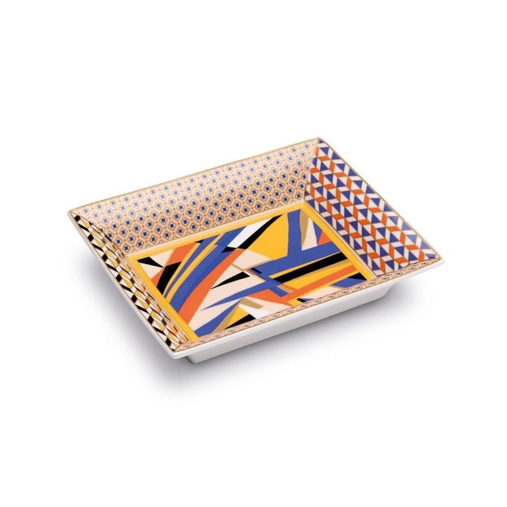 Pozzi Milano Svuotatasche Living Abstract porcellana