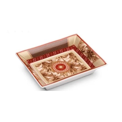 SVUOTATASCHE PORC C/COPERCHIO GIFTBOXLIVING TROPI