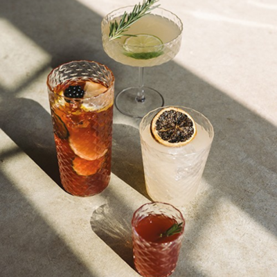 SET 4 TUMBLER VENEZIANO MIXOLOGY TRASPARENTE  2
