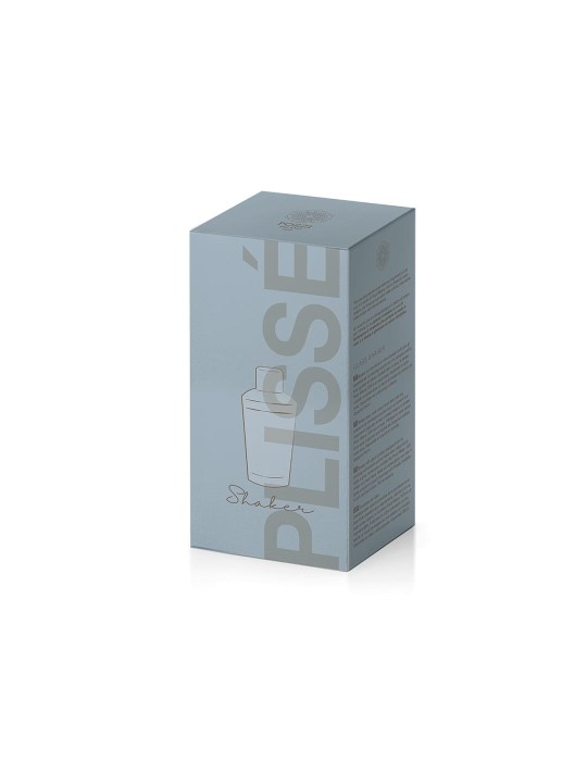 Shaker in Vetro Ottanio con Coperchio in Inox –...