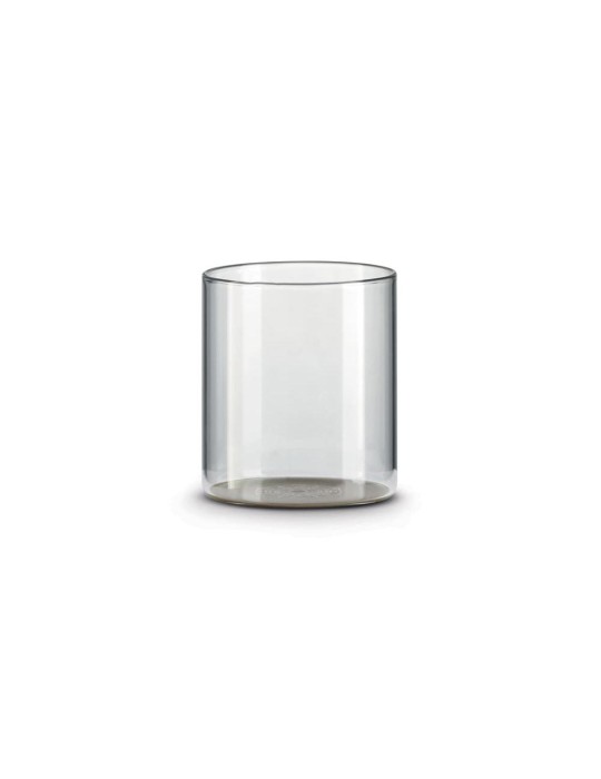 Set 4 Bicchieri Tumbler Marrone Pozzi Milano in Vetro Borosilicato