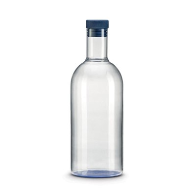 Bottiglia in Vetro Borosilicato con Base Blu Pozzi Milano...