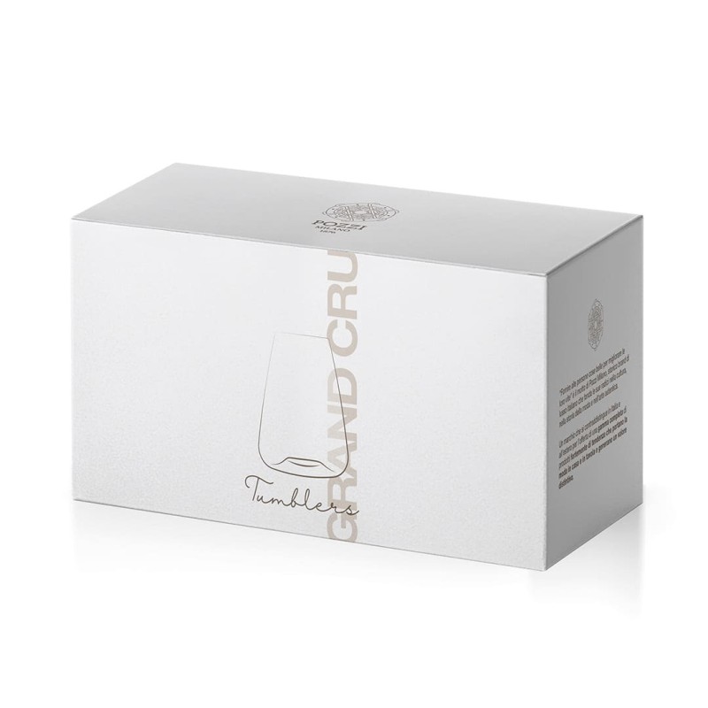 SET 2BICCH ACQUA IN CRIST COLORBOX TRASP