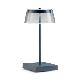 Pozzi Milano Lampada LED Colorbox ricaricabile blu