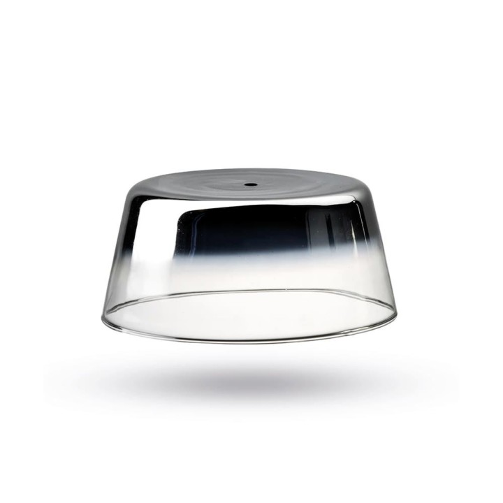 Pozzi Milano Paralume Colorbox argento per lampade LED
