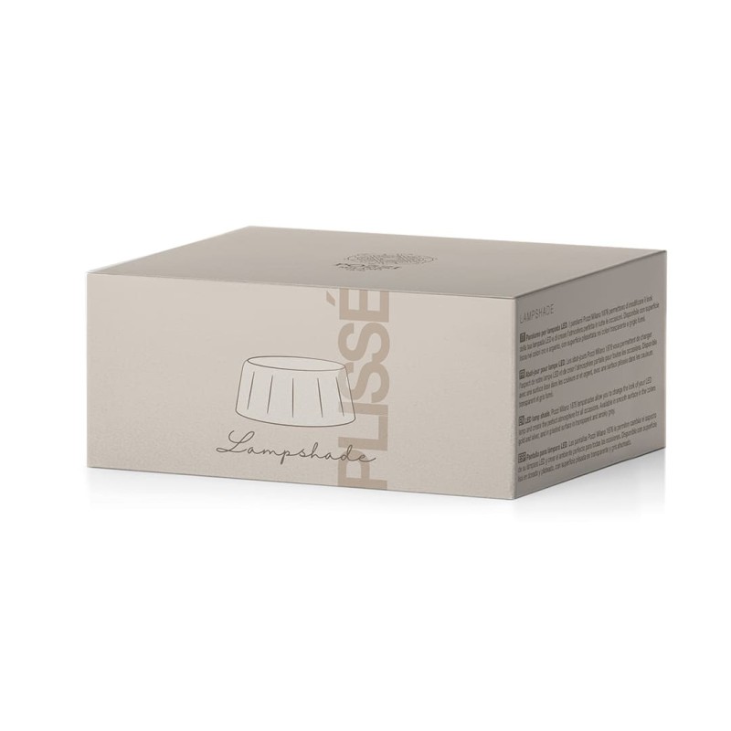 PARALUME PER LAMPADE LED COLORBOX ARGENTO 