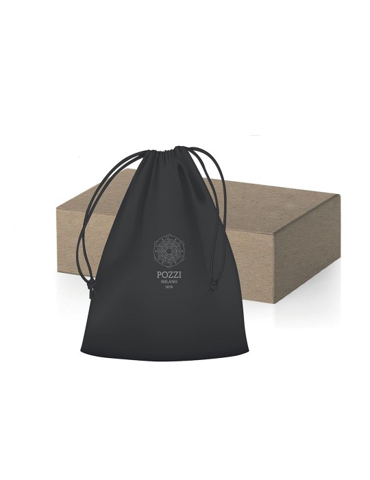 VASSOIO OVALE IN PU LEATHER BLU
