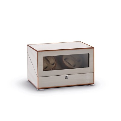 AVVOL PER 4OROLOGI IN LEGNO/MDF C/VELL. GIFTBOX BI 2