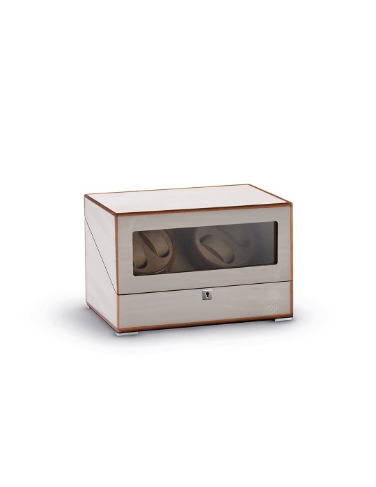 AVVOL PER 4OROLOGI IN LEGNO/MDF C/VELL. GIFTBOX BI