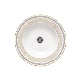 Pozzi Milano Piatto fondo Corallo in porcellana Ø 21,5 cm