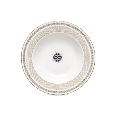 PIATTO FONDO IN PORC. 21.5CM CORALLO