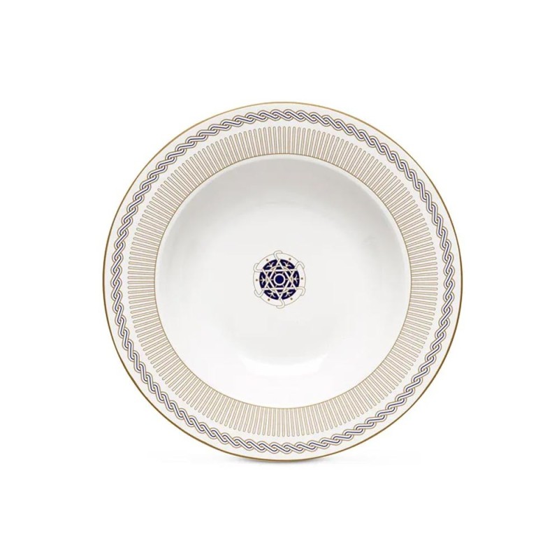 PIATTO FONDO IN PORC. 21.5CM CORALLO
