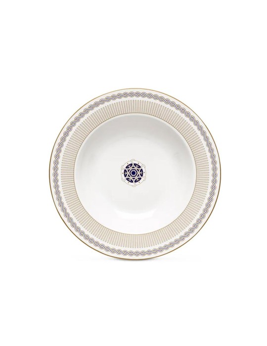 PIATTO FONDO IN PORC. 21.5CM CORALLO