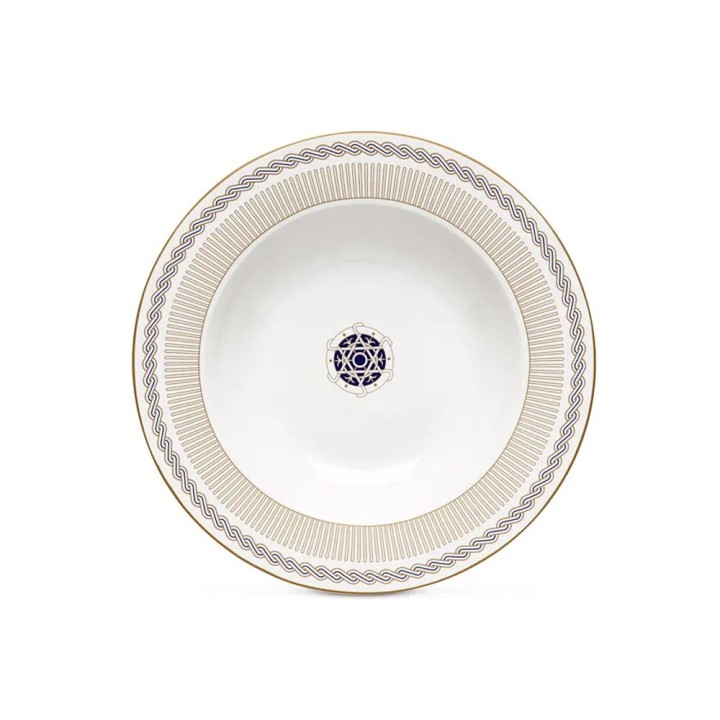 Pozzi Milano Piatto fondo Corallo in porcellana Ø 21,5 cm