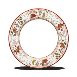 Pozzi Milano Piatto piano Kashmir in porcellana Ø 27 cm