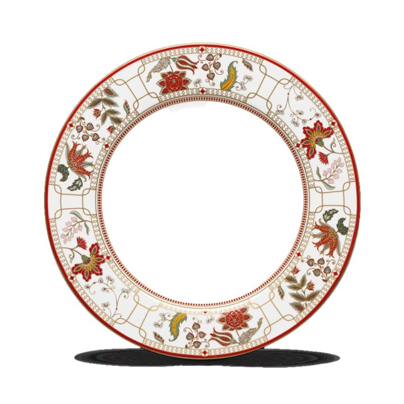 PIATTO PIANO IN PORC. 27CM KASHMIR 