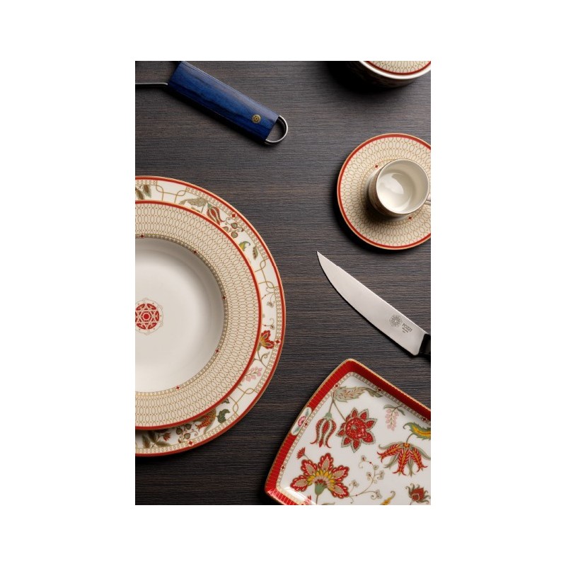 PIATTO FONDO IN PORC. 21.5CM KASHMIR