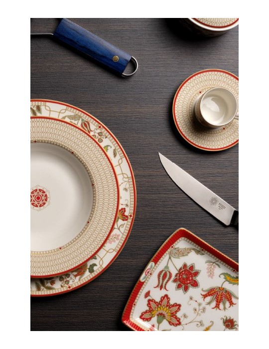 PIATTO FONDO IN PORC. 21.5CM KASHMIR
