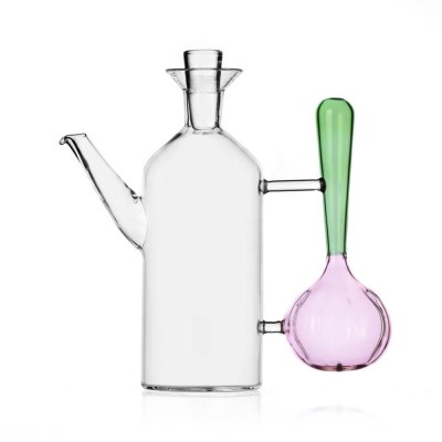 Oliera in Vetro Borosilicato con Manico Cipollotto -...