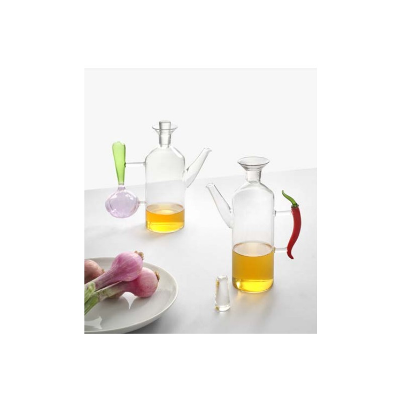 Oliera in Vetro Borosilicato con Manico...
