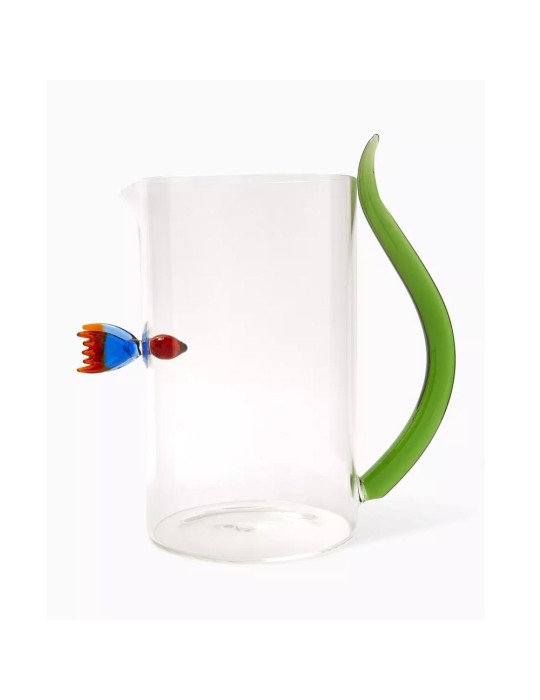 Brocca Pesce In&Out Animal Farm in Vetro Borosilicato – Ichendorf Milano