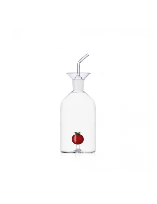 Oliera in Vetro Ichendorf con Pomodoro Interno – Collezione Vegetables