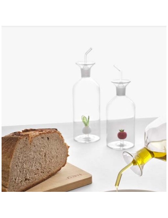 Oliera in Vetro Ichendorf con Pomodoro Interno...