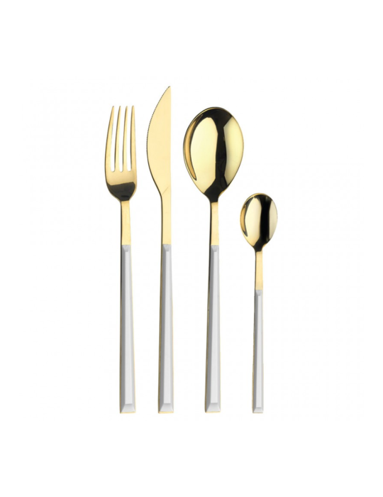 SERV. 24 PZ SUSHI QUEEN GOLD & WHITE