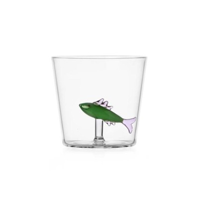 Bicchiere Tumbler Sardina Verde "Marine Garden" Ichendorf...