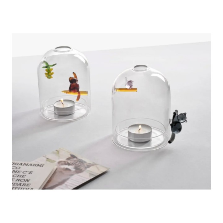 Ichendorf Candeliere controvento Scimmia e banane Ø 9 cm