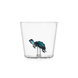 Ichendorf Tumbler Marine Garden con tartaruga petrolio