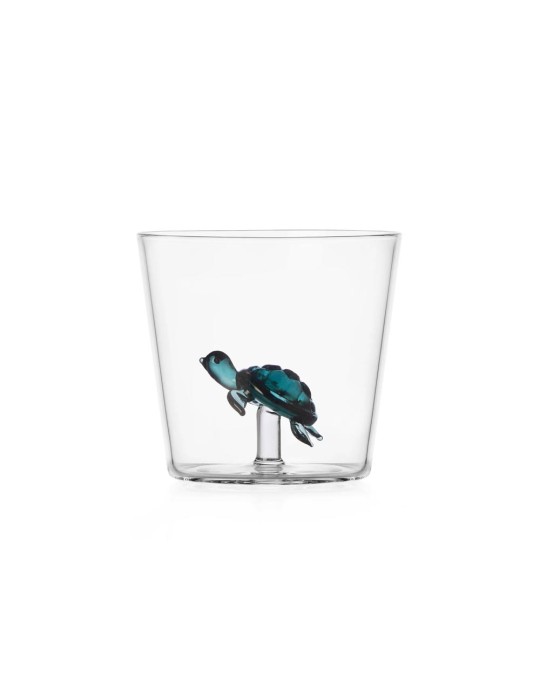 Bicchiere con Tartaruga Petrolio Ichendorf – Tumbler Marine Garden