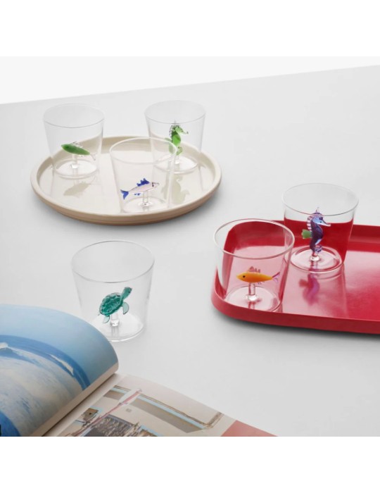 Bicchiere con Tartaruga Petrolio Ichendorf –...